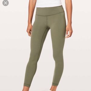 Lulu lemon Align pants in sage. FULL LENGTH